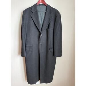 Villa Monti Milano 100% Cashmere Men’s Long Coat – Made in Italy